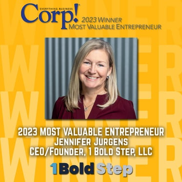 Jennifer Jurgens Selected as a 2023 Most Valuable Entrepreneur by Corp! Magazine