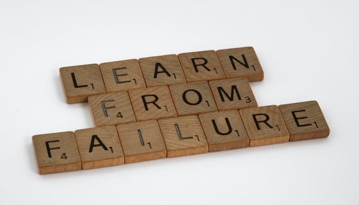 Why is everyone afraid to fail? All the successful companies do it.